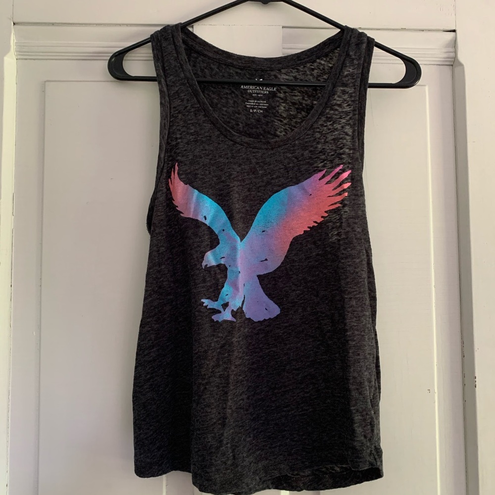 American Eagle Graphic Tank Top